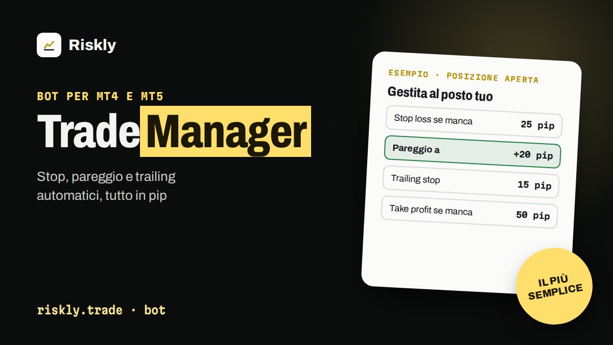 TradeManager: esempio di come lavora